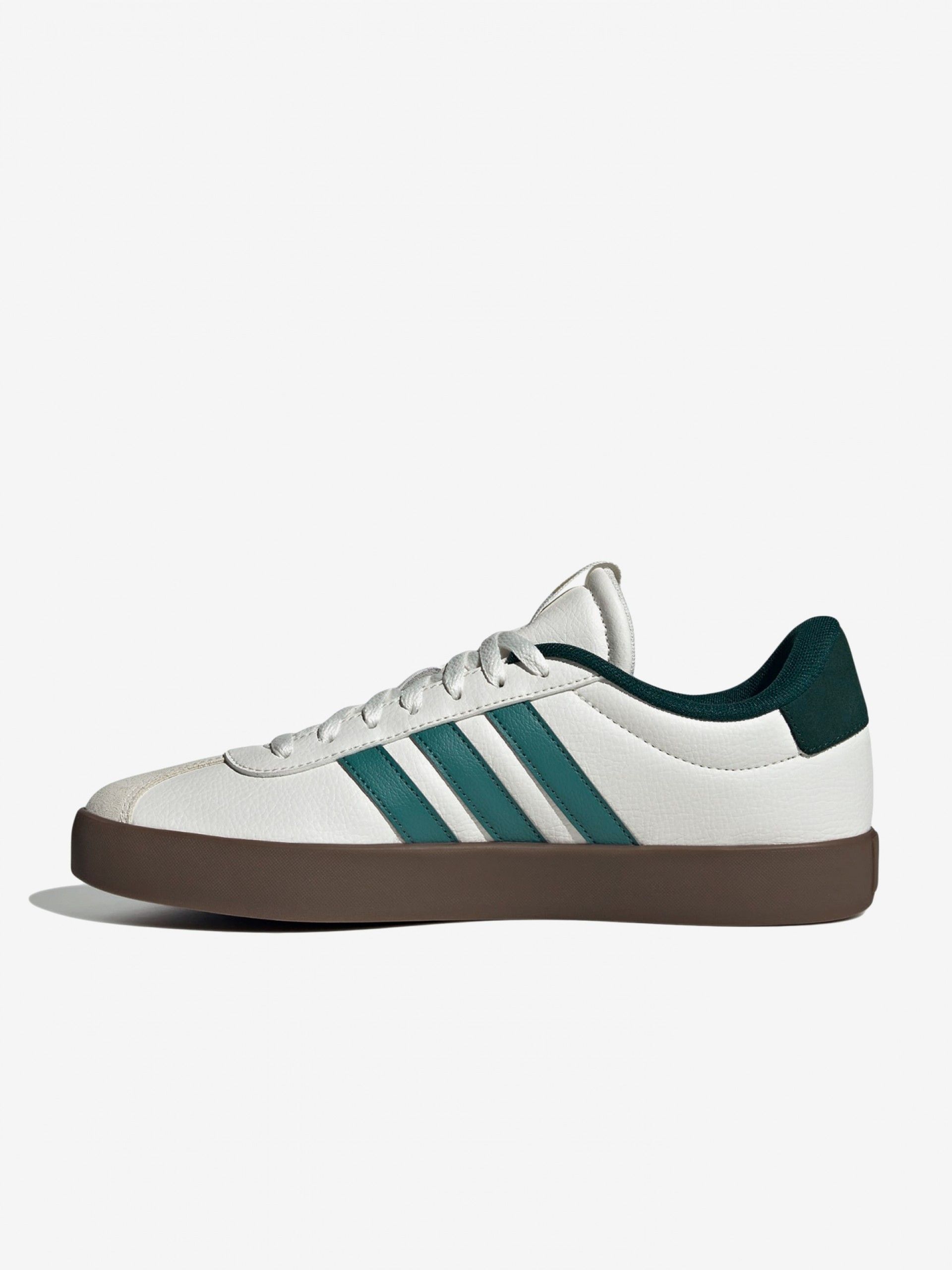 Sapatilhas Adidas VL Court 3.0 Brancas e Verdes