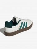 Adidas VL Court 3.0 White and Green Sneakers