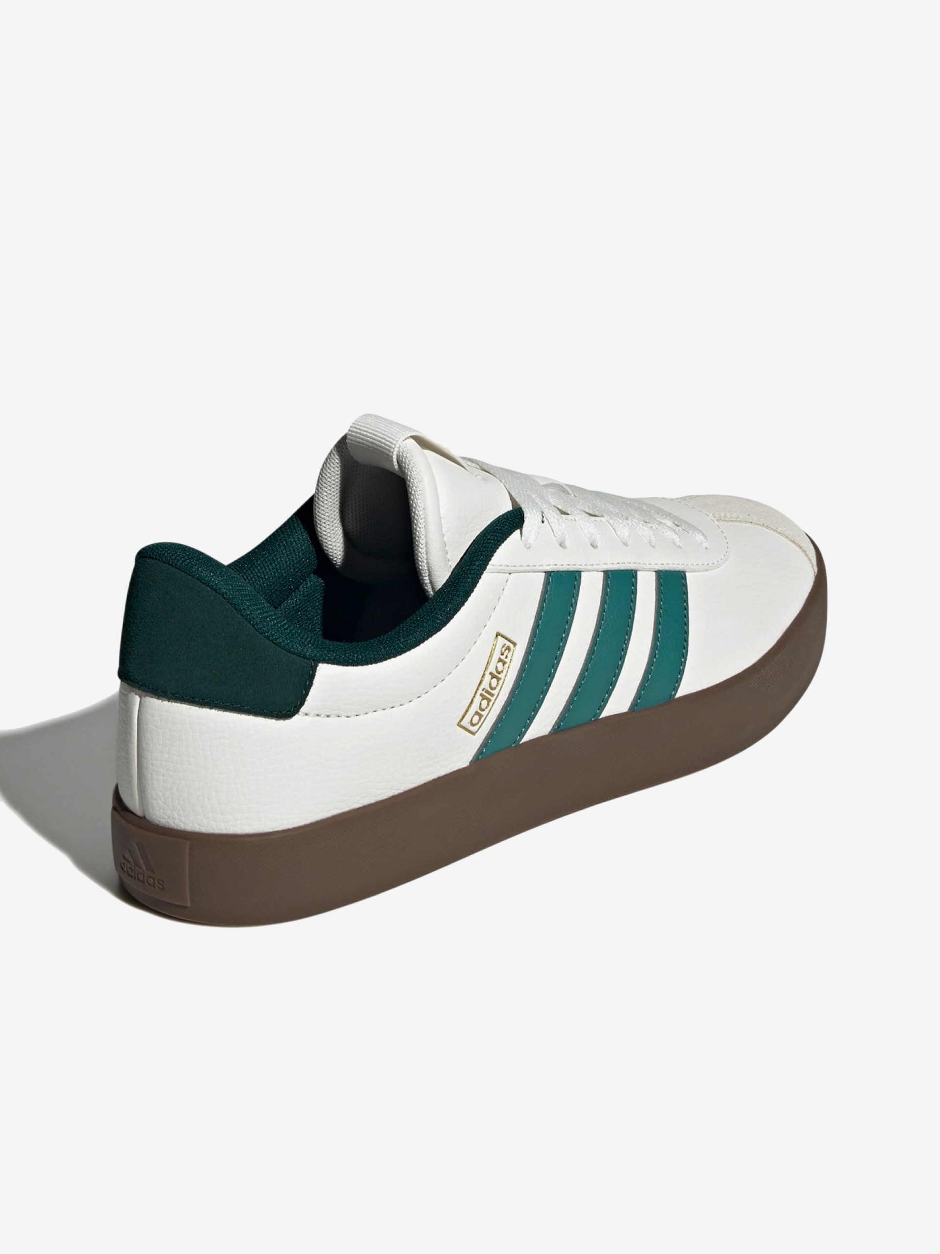 Sapatilhas Adidas VL Court 3.0 Brancas e Verdes