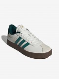 Adidas VL Court 3.0 White and Green Sneakers