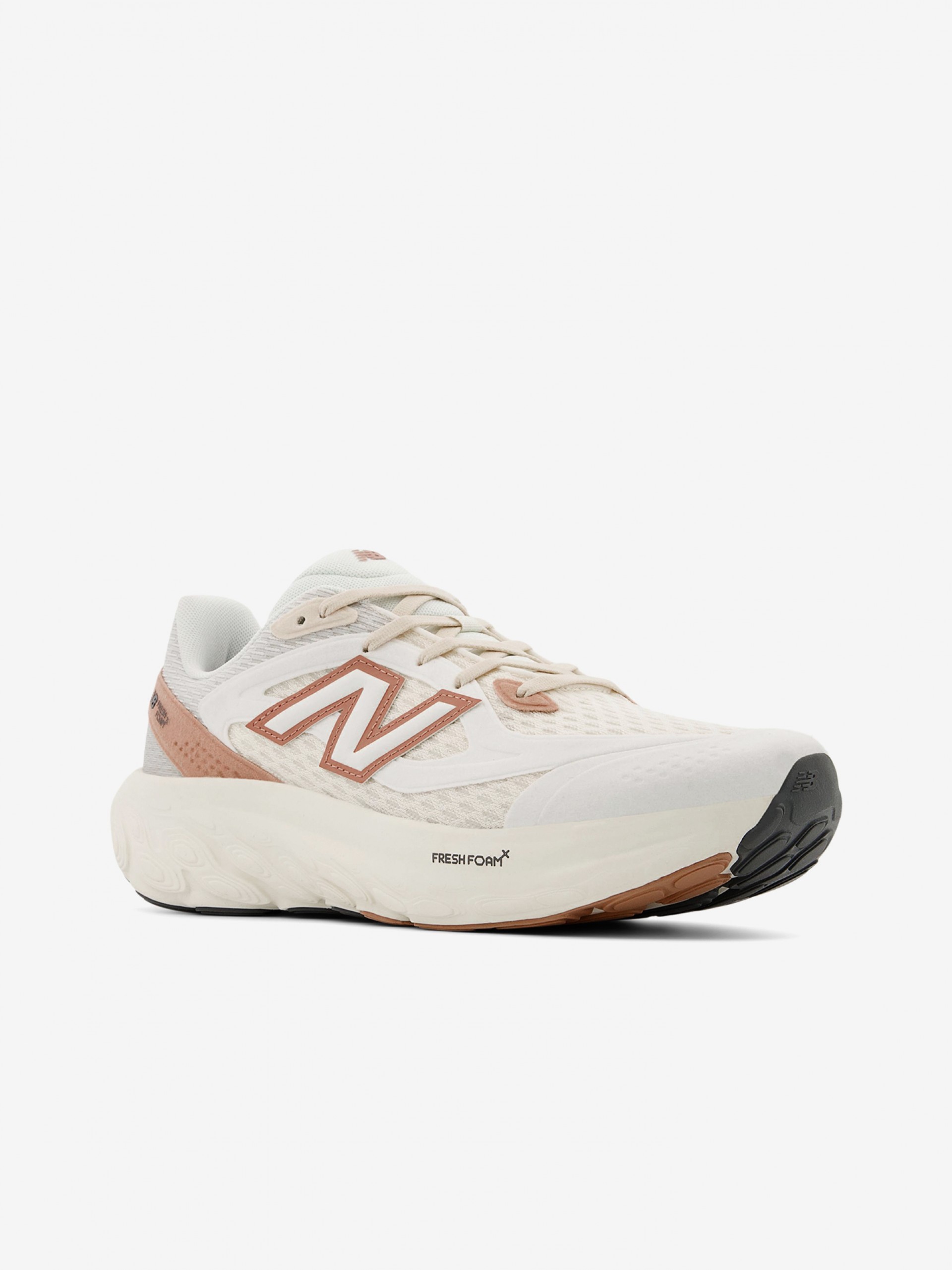Sapatilhas New Balance Fresh Foam Trainer Bege e Brancas Para Mulher