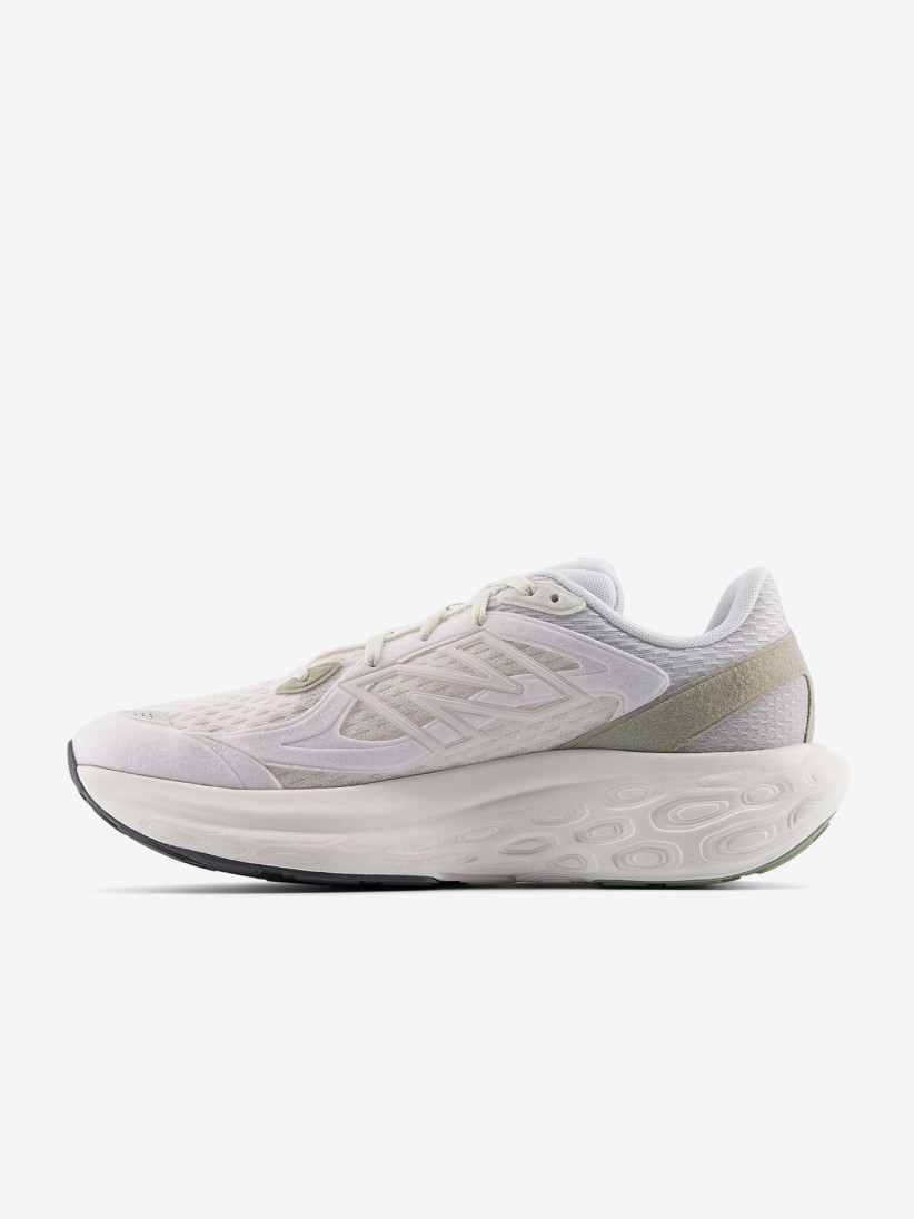 Sapatilhas New Balance Fresh Foam Trainer Brancas e Verdes Para Mulher