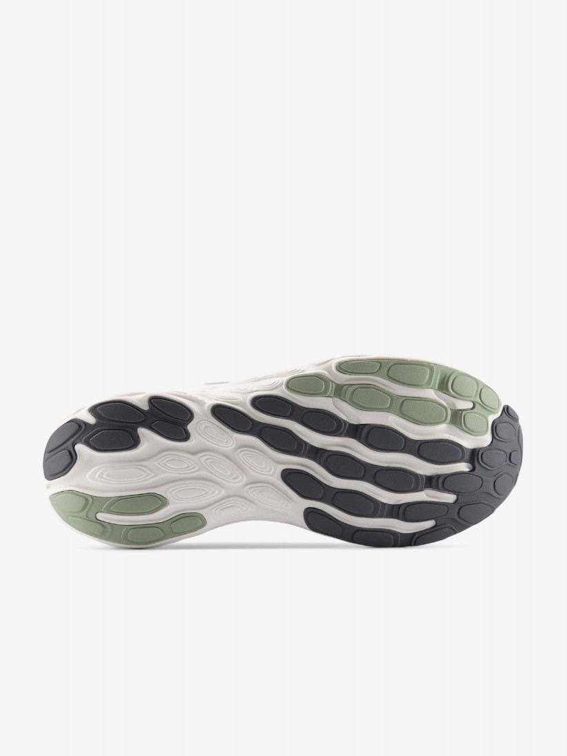 Sapatilhas New Balance Fresh Foam Trainer Brancas e Verdes Para Mulher