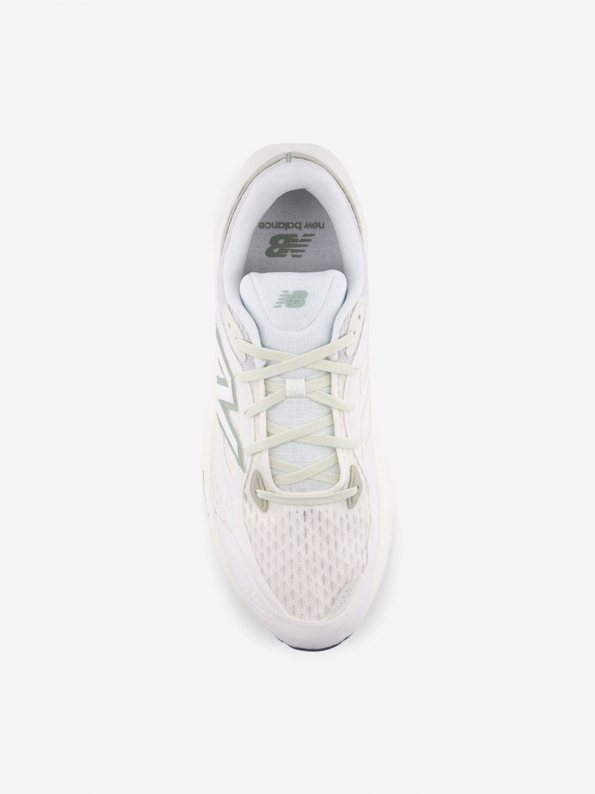Sapatilhas New Balance Fresh Foam Trainer Brancas e Verdes Para Mulher