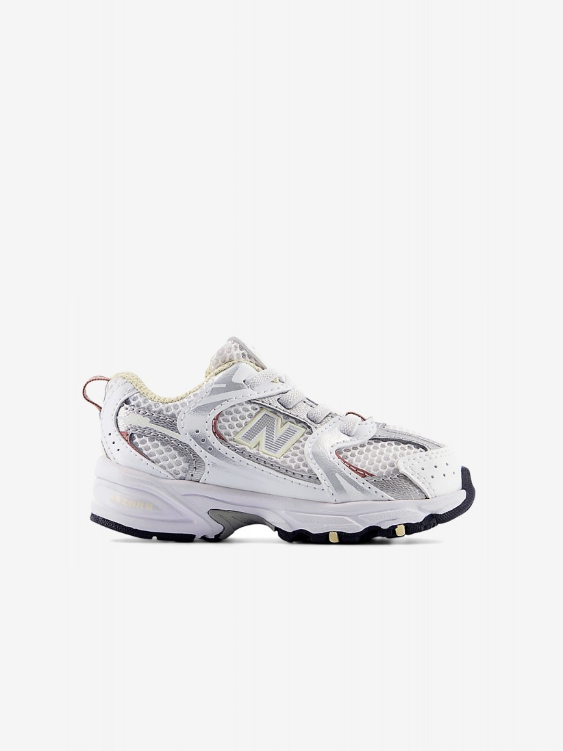 Sapatilhas New Balance IZ530 V1 Brancas e Amarelas