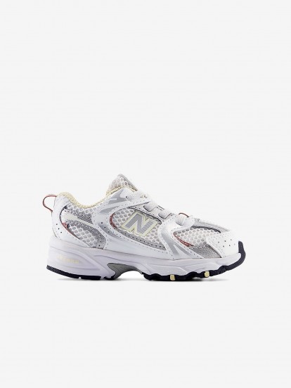 New Balance IZ530 V1 White and Yellow Sneakers