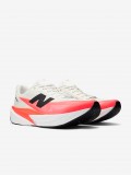 New Balance FuelCell Rebel v5 Salmon and White Trainers For Men