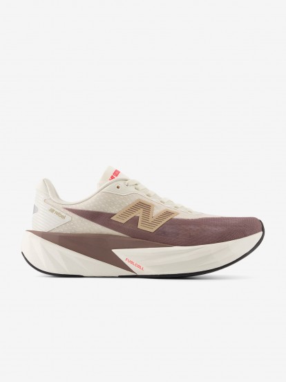 New Balance FuelCell Rebel v5 Brown and Beige Trainers For Women