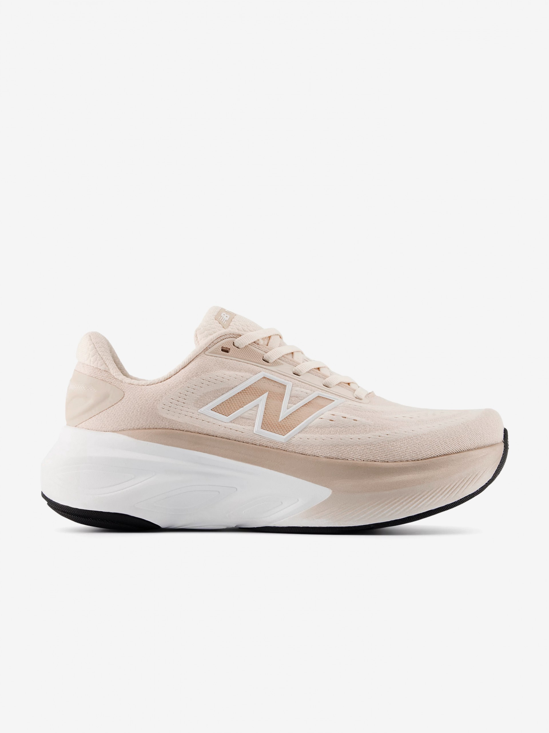 New Balance Fresh Foam X More v6 Beige Running Trainers For Women
