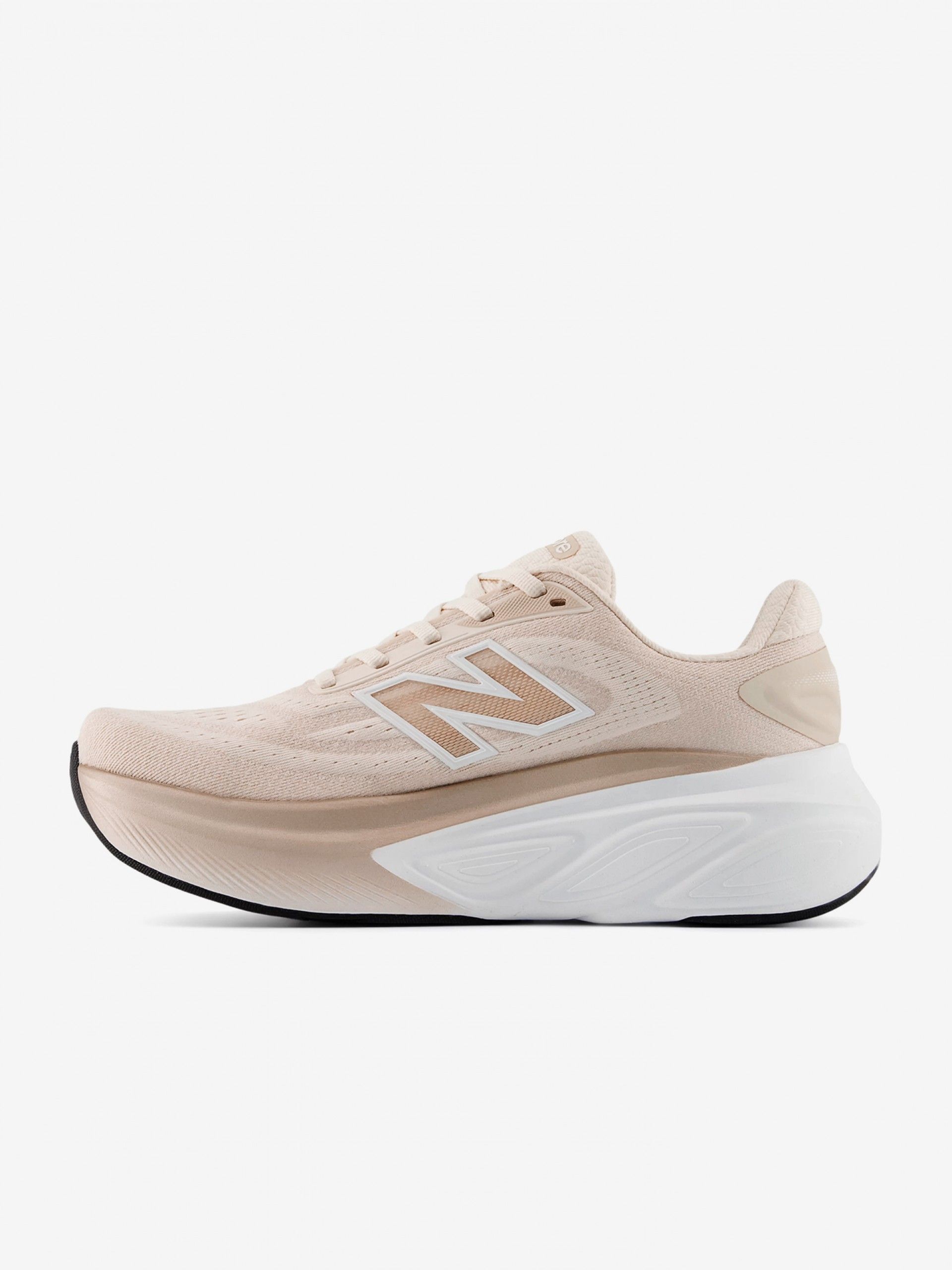 New Balance Fresh Foam X More v6 Beige Running Trainers For Women