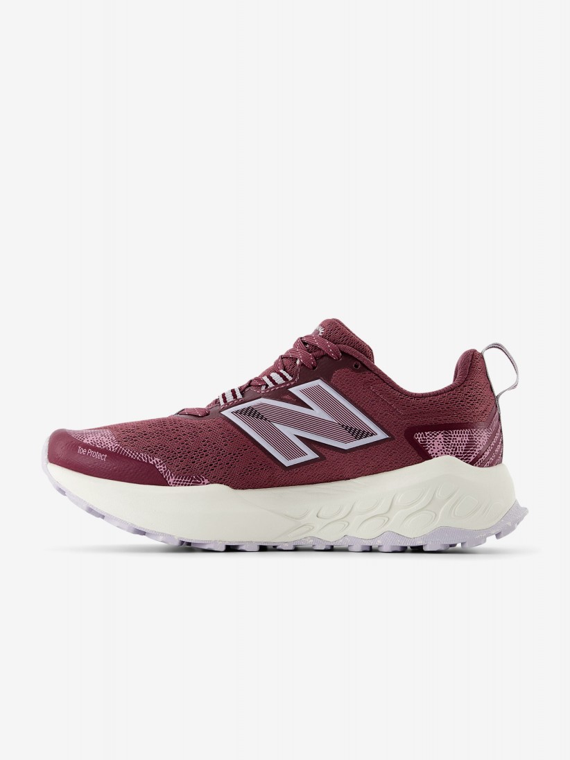 Zapatillas New Balance Fresh Foam X Garo v2 Burdeos Para Mujer