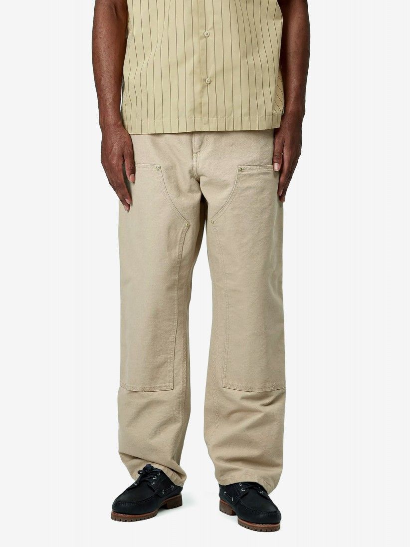 Carhartt WIP Double Knee Beige Trousers