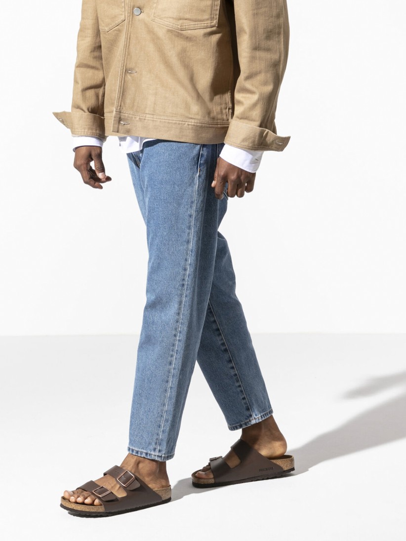 Birkenstock Arizona Birko-Flor Brown Slides