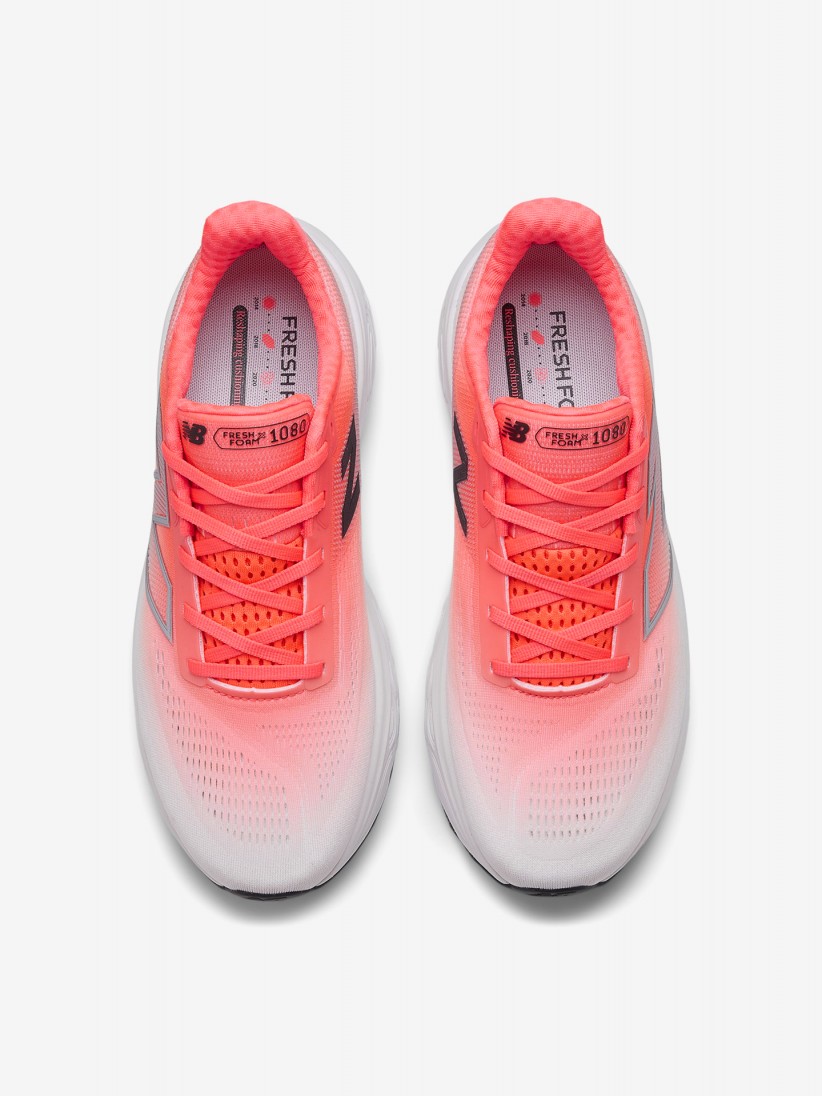 Sapatilhas New Balance Fresh Foam X 1080 v14 Salmo e Brancas Para Homem