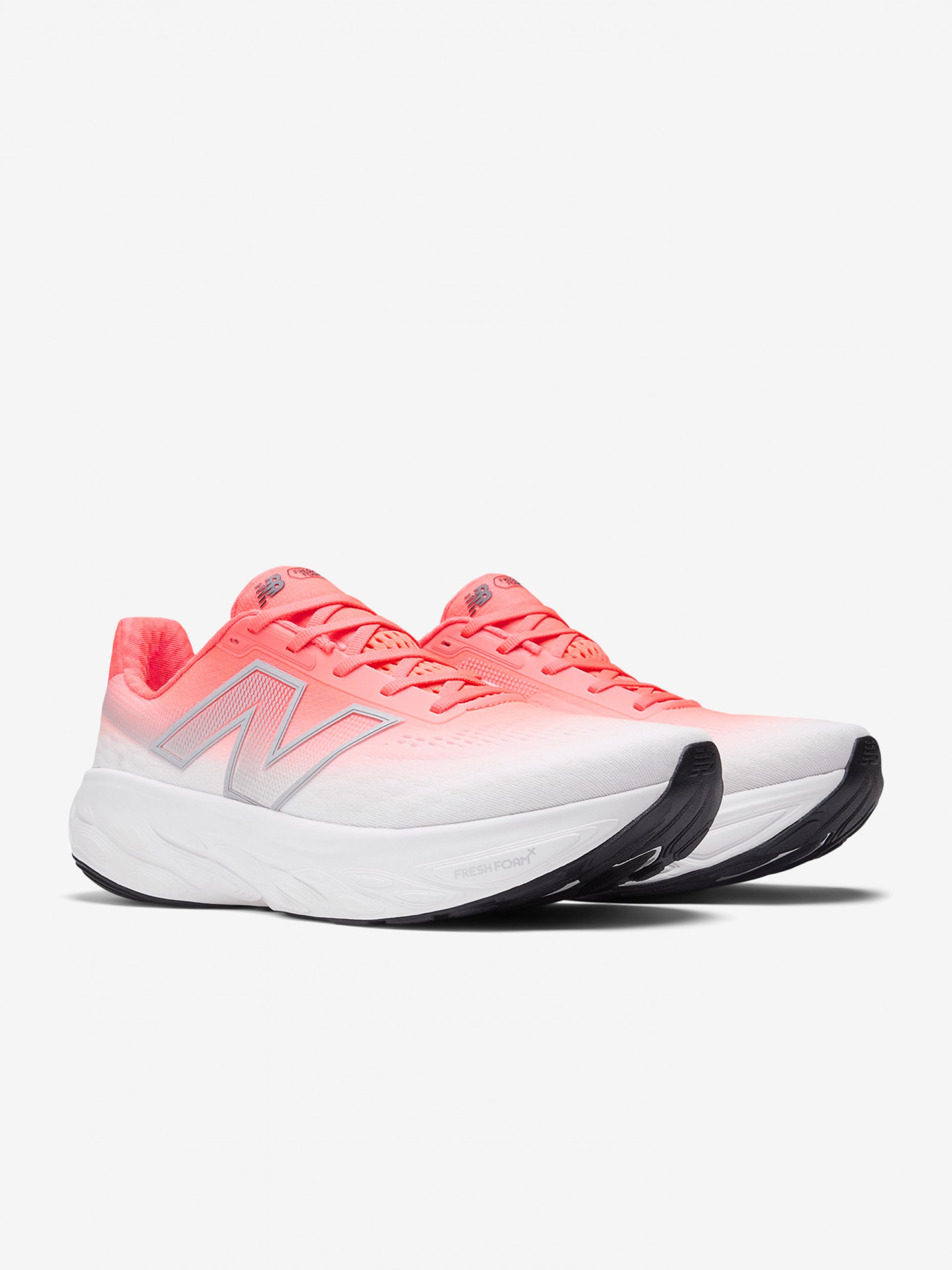 New Balance Fresh Foam X 1080 v14 Salmon and White Trainers For Men