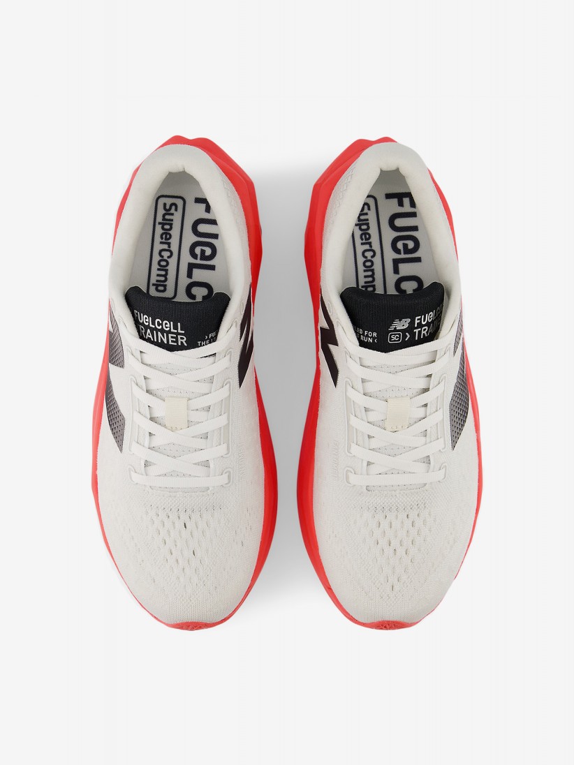 Sapatilhas de Running New Balance Fuelcell Supercomp Trainer v3 Cinzentas e Salmo Para Homem