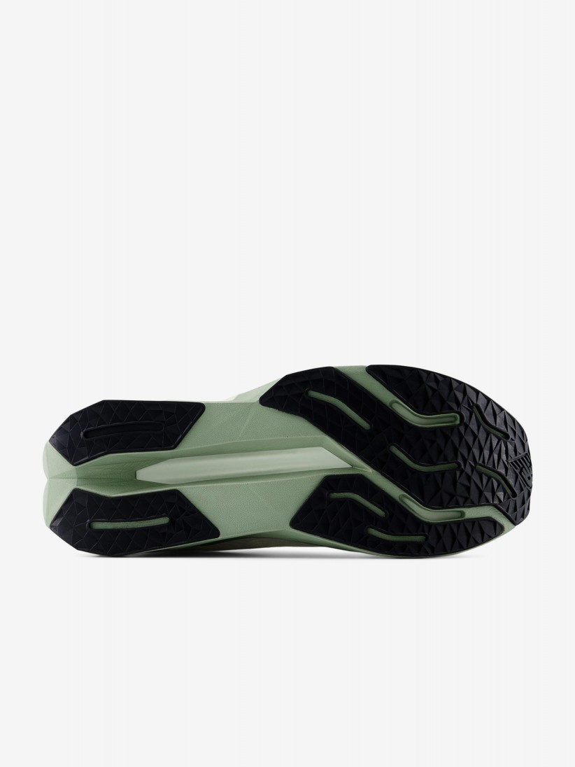 Zapatillas de Running New Balance Fuelcell Propel v5 Beige y Verdes Para Hombre