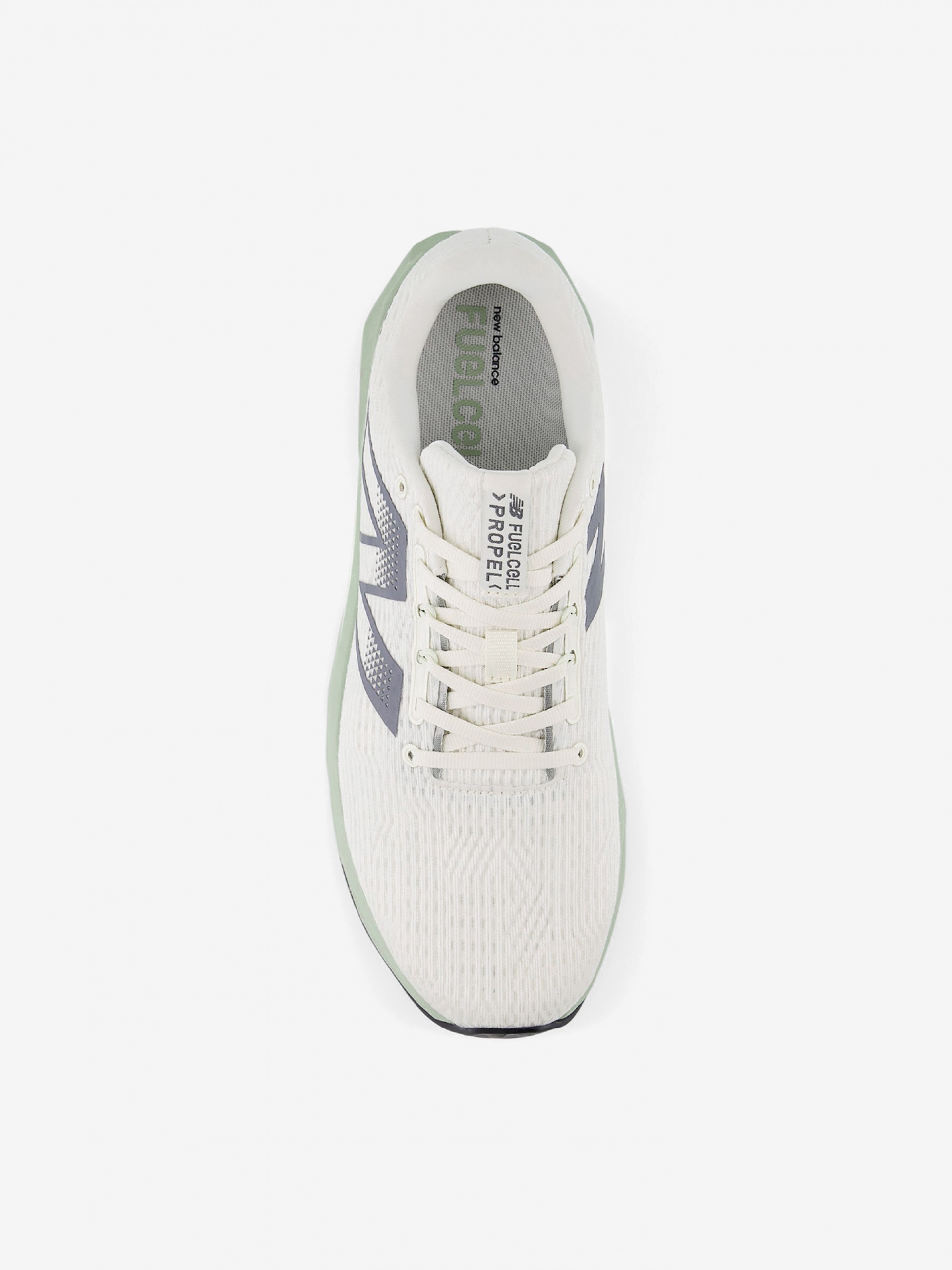 Sapatilhas de Running New Balance Fuelcell Propel v5 Bege e Verdes Para Homem