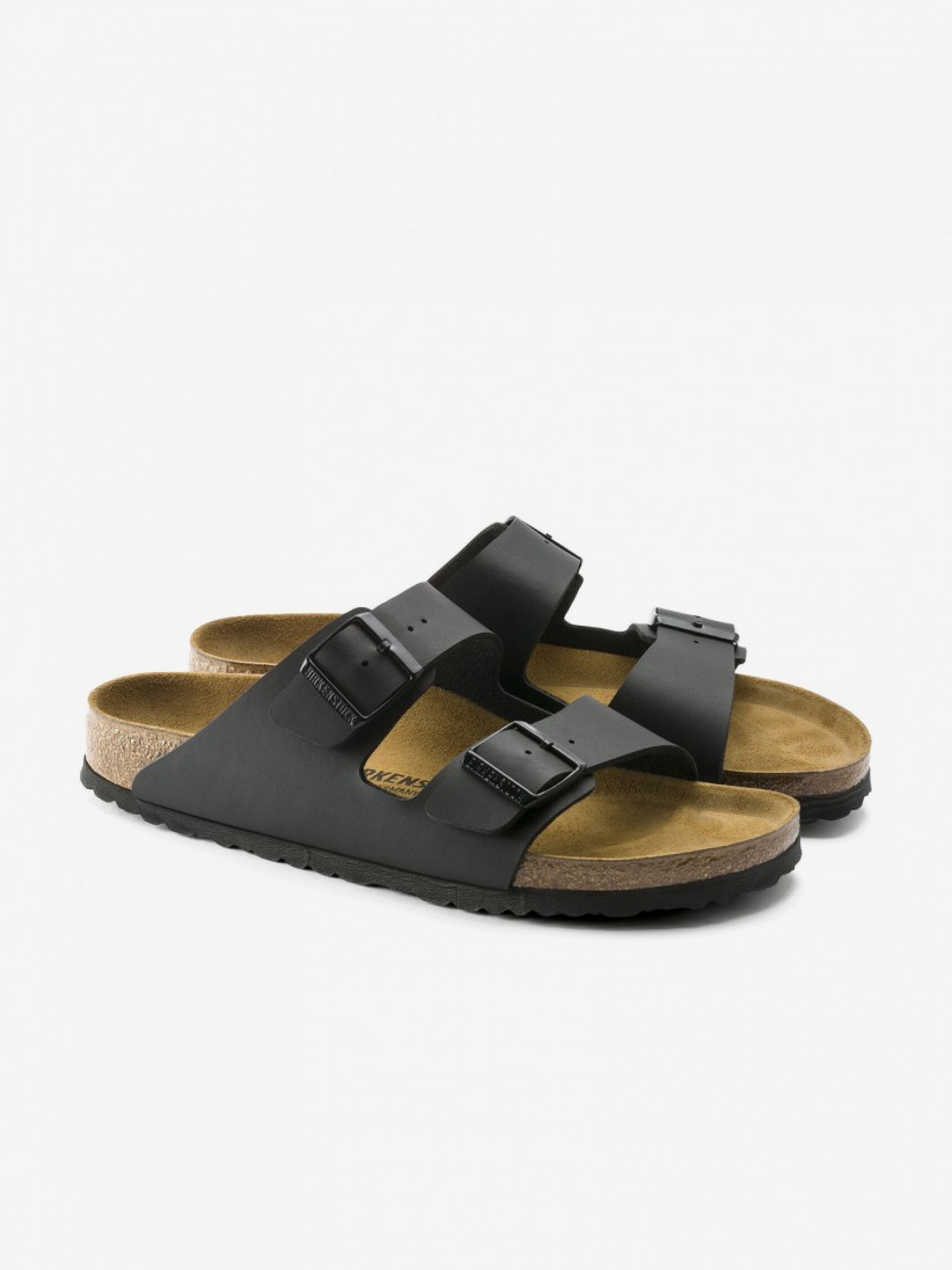 Chinelos Birkenstock Arizona Birko-Flor Pretos