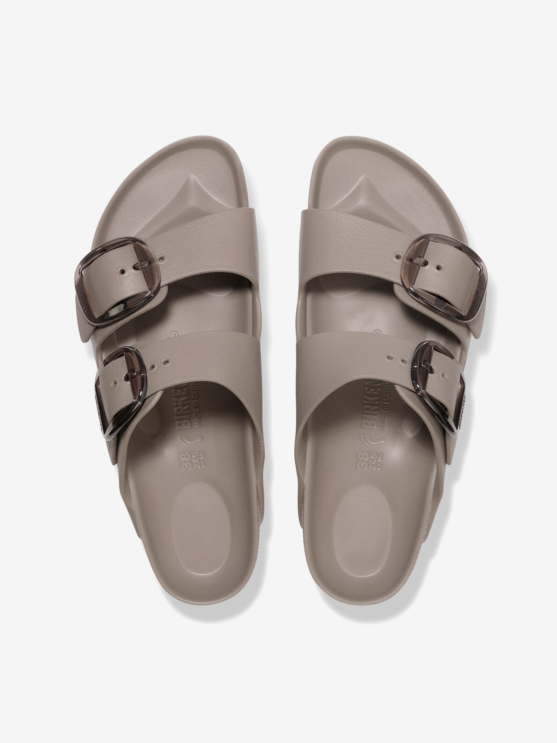 Birkenstock Arizona Big Buckle Eva Grey Slides