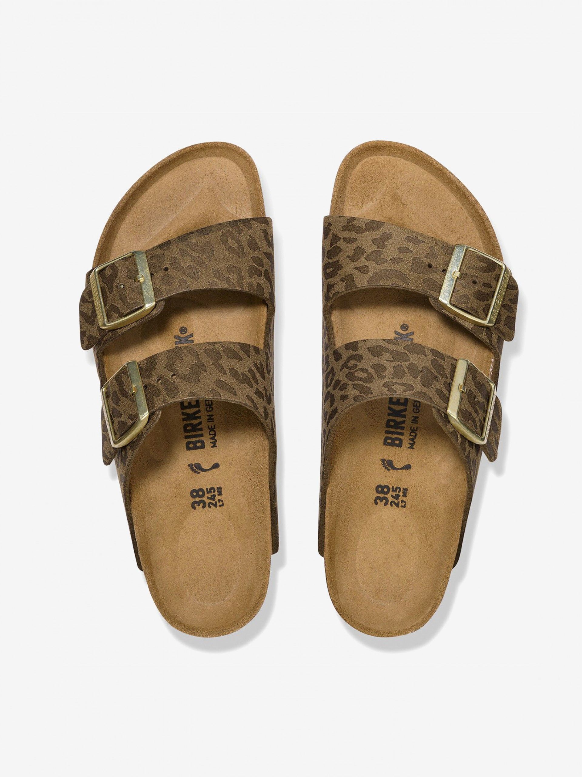 Chinelos Birkenstock Arizona Sintéticos Verdes