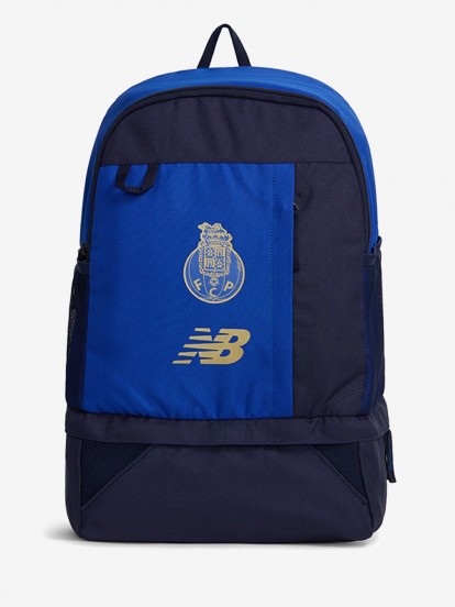 Mochila New Balance F. C. Porto Azul e Dourada EP25/26