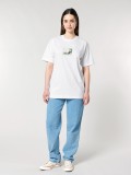 Camiseta Hopera Japan Coot and Lotus Blanca