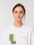 T-shirt Hopera Decorative Patterns Branca