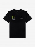 T-shirt Hopera Decorative Patterns Preta