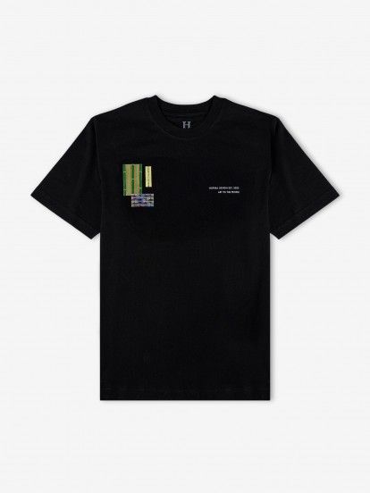 Camiseta Hopera Decorative Patterns Negra