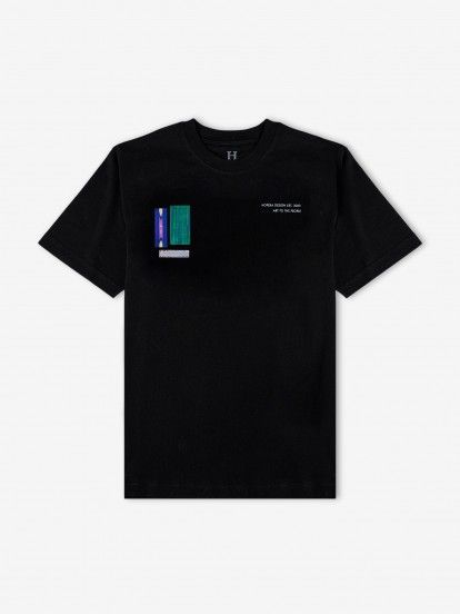 T-shirt Hopera Abstract Patterns Preta