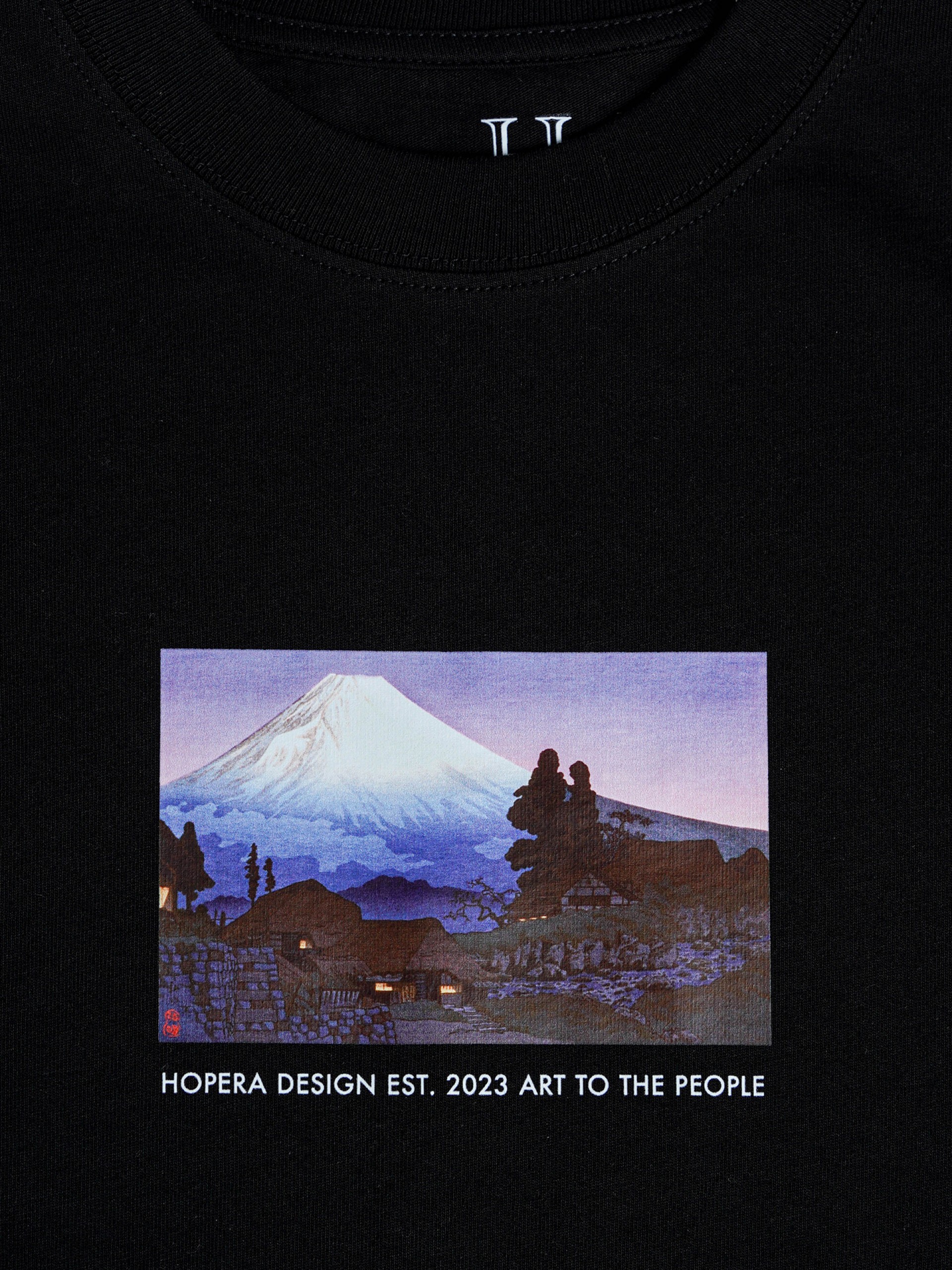 T-shirt Hopera Mikuho (Fuji) by Hiroaki Takahashi (20th century) Preta