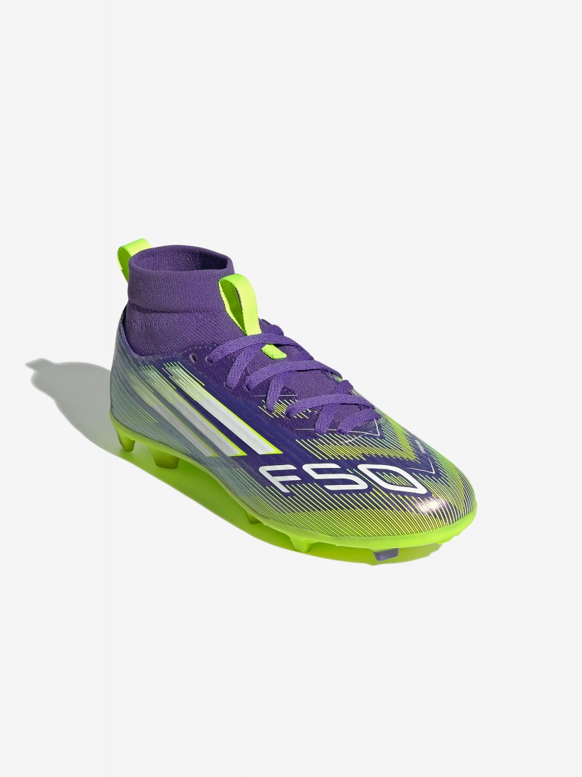 Chuteiras Adidas F50 League FG/MG Mid J