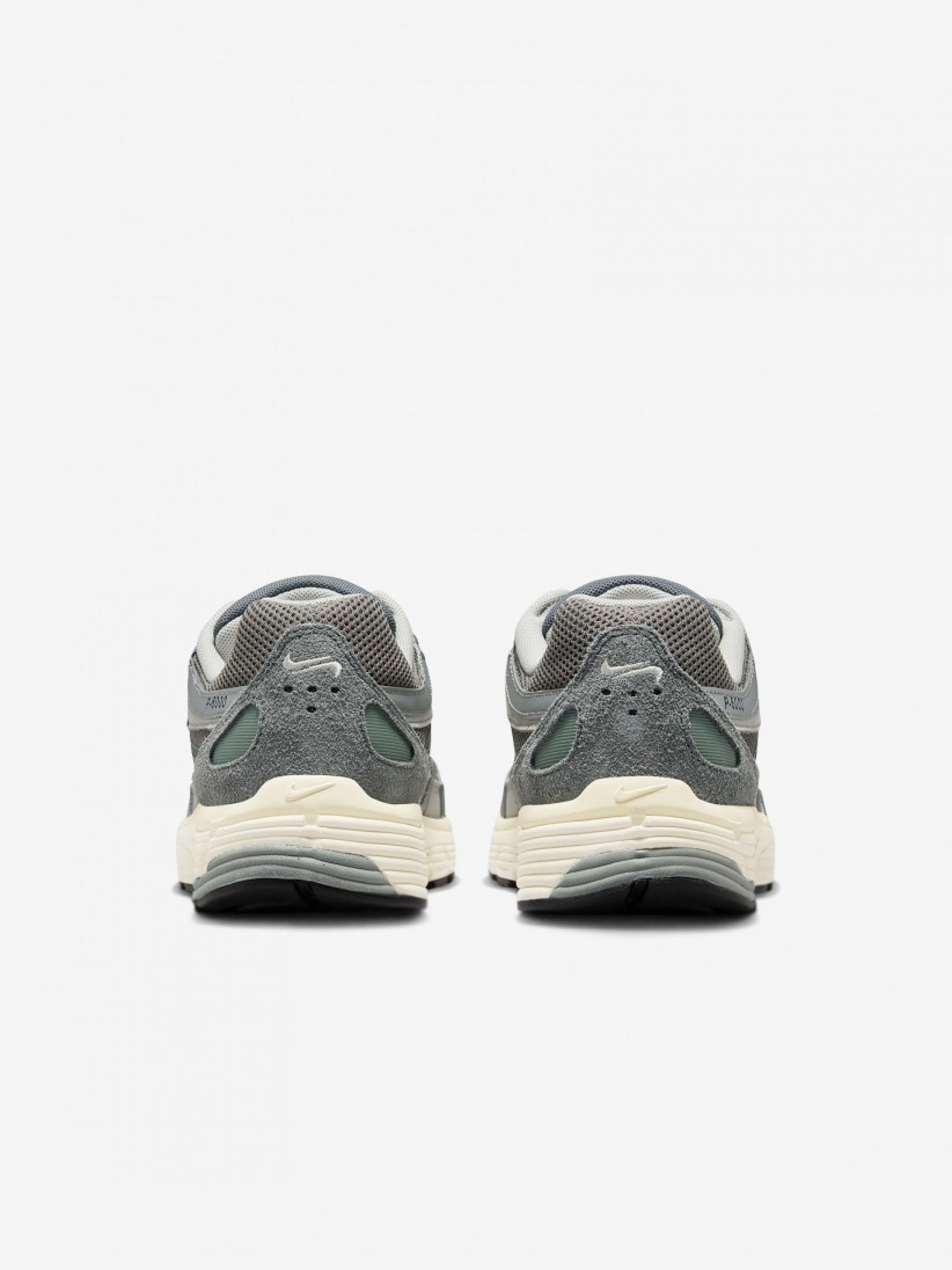 Zapatillas Nike P-6000 Grises y Verdes Para Hombre