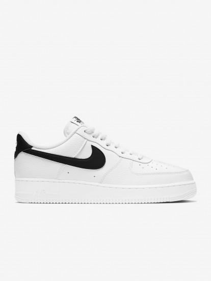 Nike Air Force 1 07 White and Black Sneakers For Men