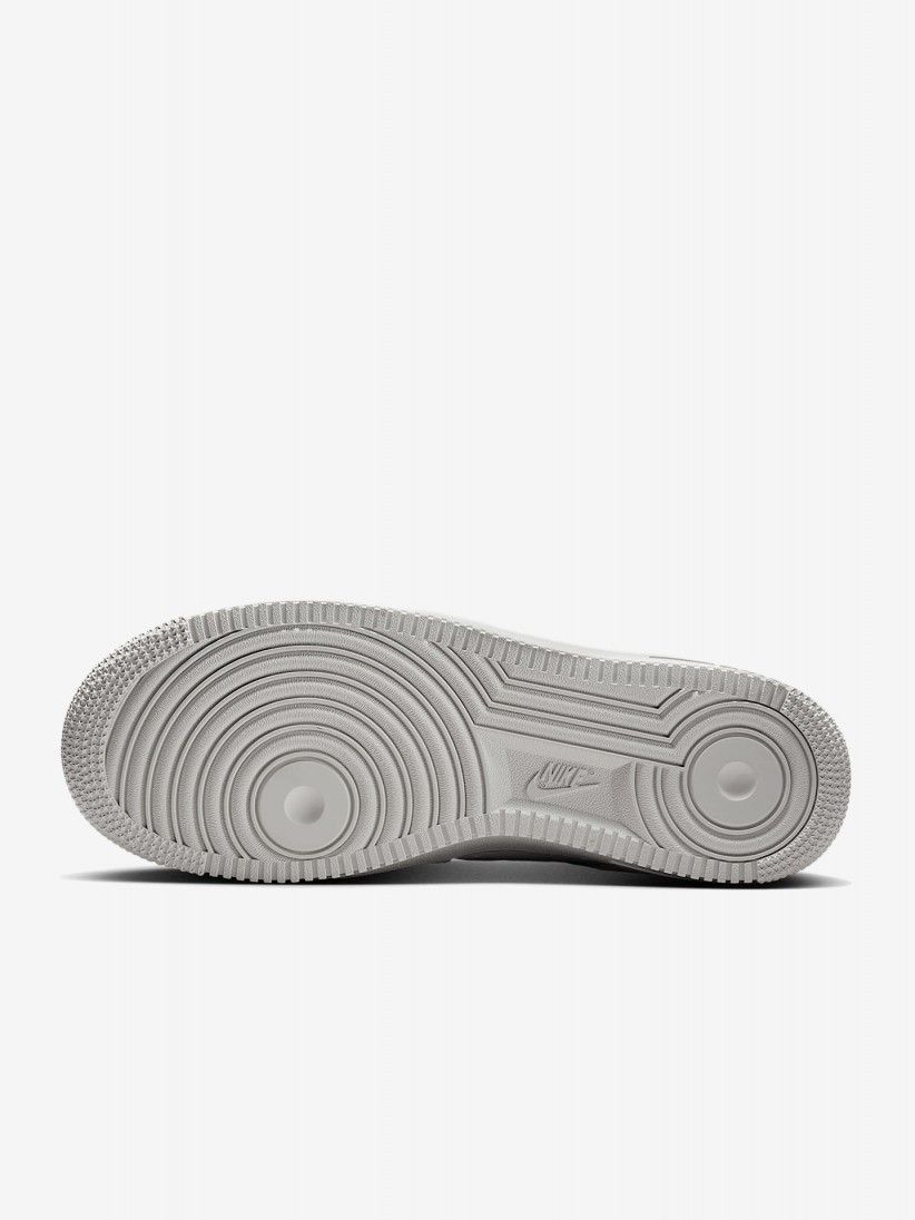 Sapatilhas Nike Air Force 1 Low Cinzentas e Brancas Para Mulher