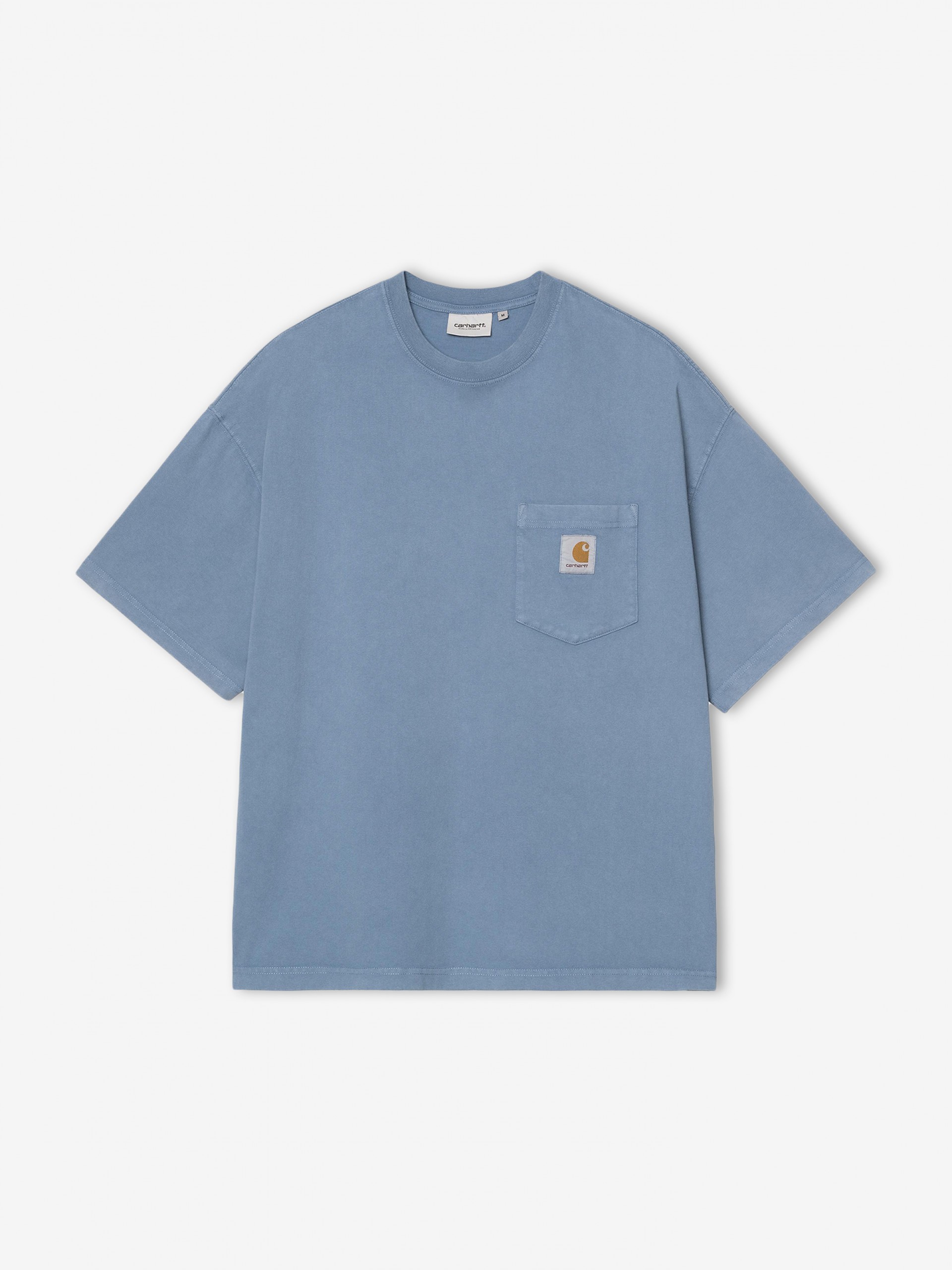 T-shirt Carhartt WIP Hudson Pocket Azul