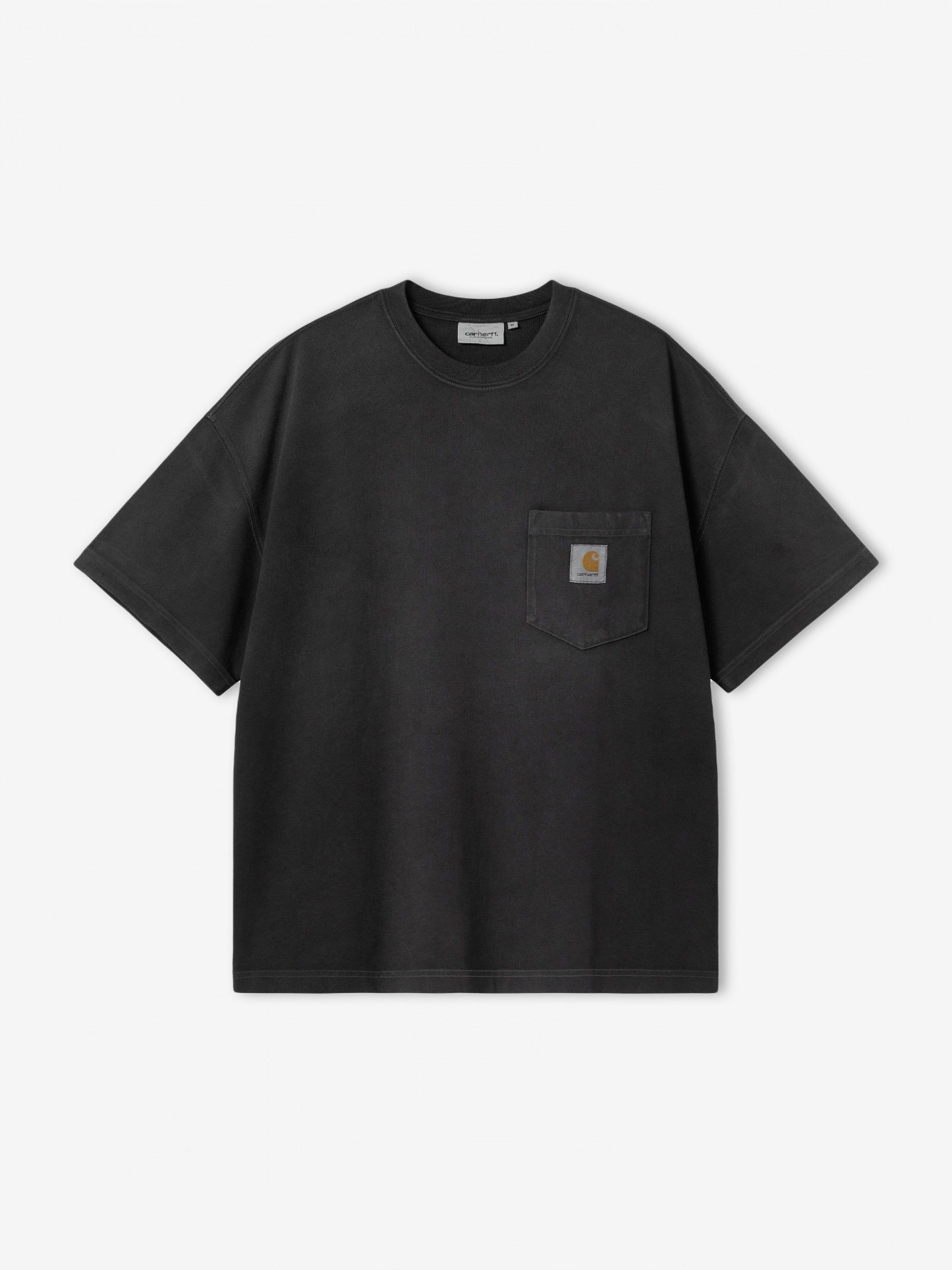 T-shirt Carhartt WIP Hudson Pocket Cinzenta