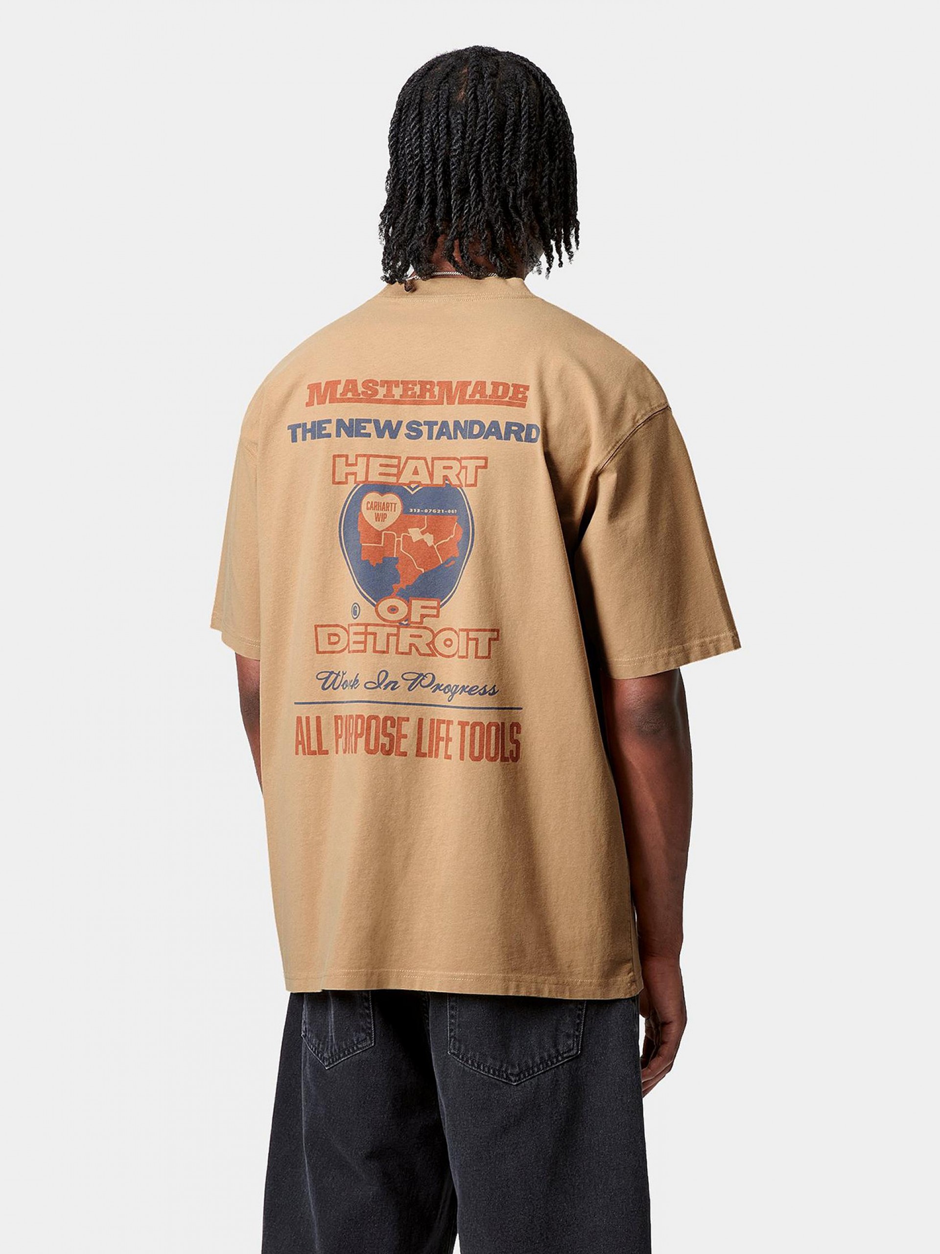 Carhartt WIP Arcan Beige T-shirt