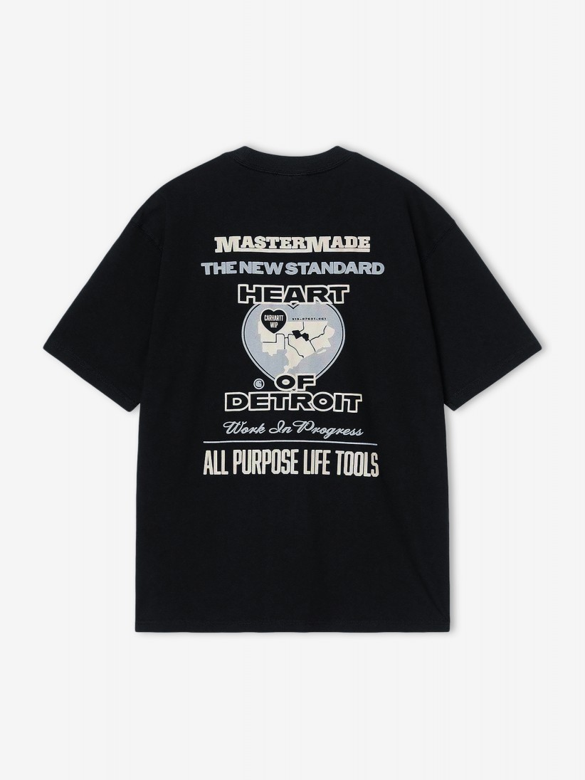 T-shirt Carhartt WIP Arcan Preta