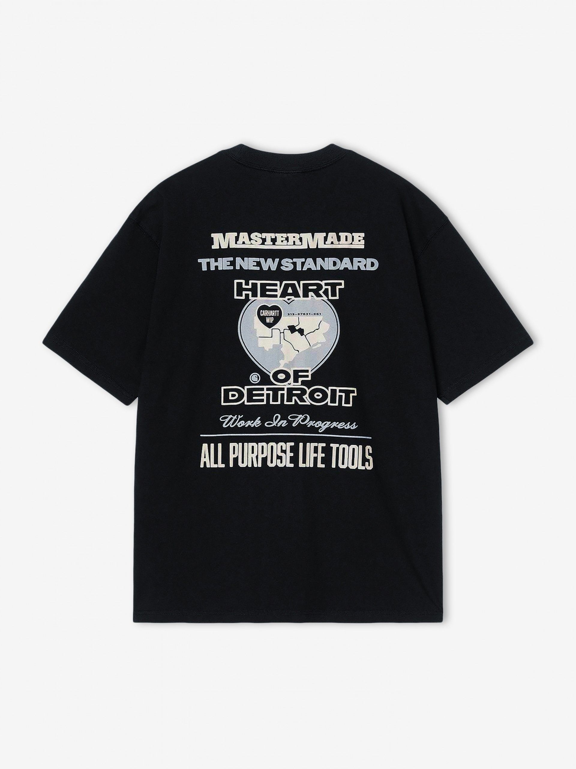 T-shirt Carhartt WIP Arcan Preta