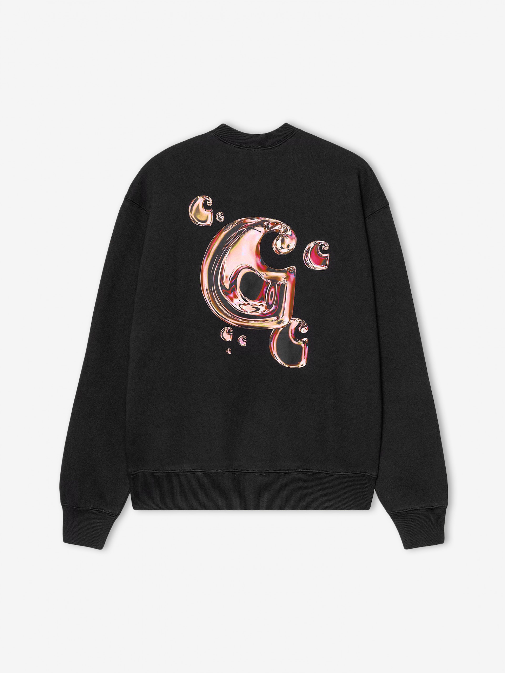 Carhartt WIP Solar Chrome Black Sweater