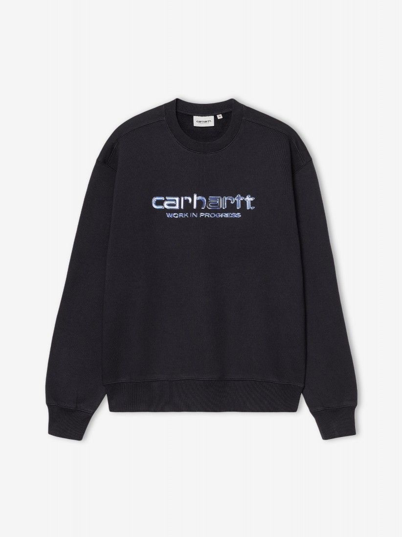 Sudadera Carhartt WIP Solar Chrome Azul