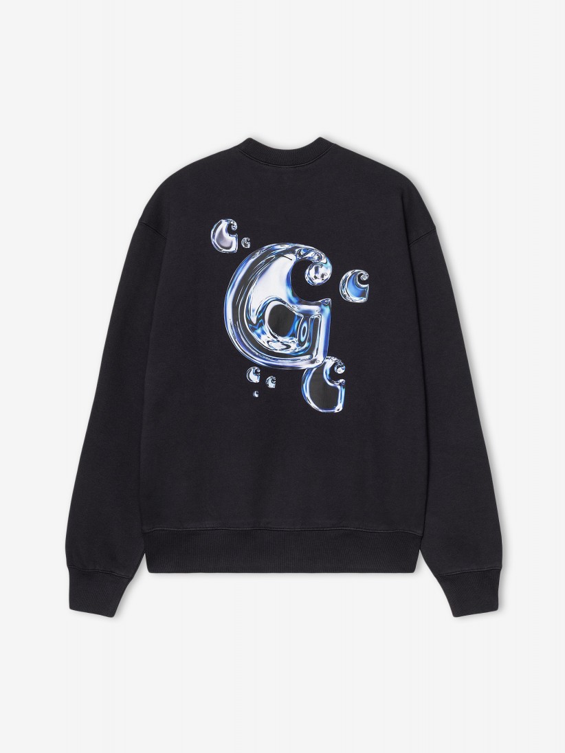 Sudadera Carhartt WIP Solar Chrome Azul