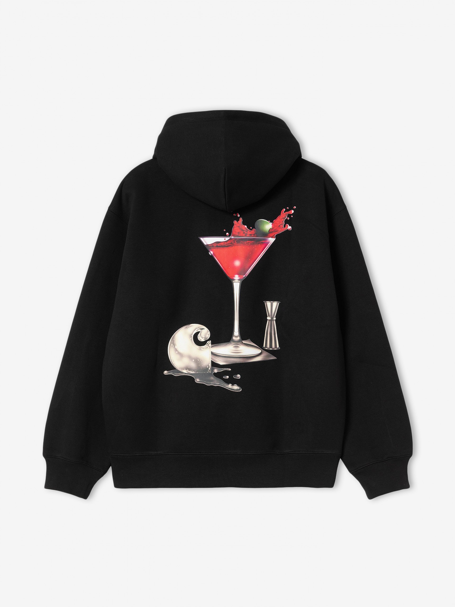 Camisola com Capuz Carhartt WIP Jake Garcia Preta