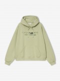 Camisola com Capuz Carhartt WIP Solar Chrome W Verde