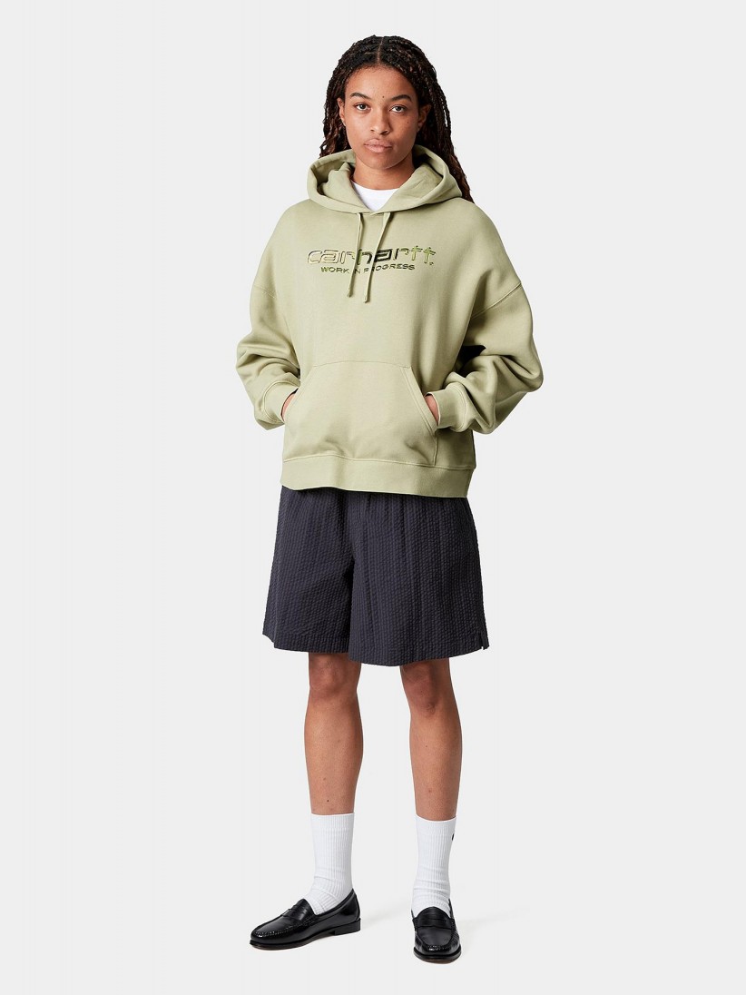 Camisola com Capuz Carhartt WIP Solar Chrome W Verde