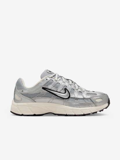 Zapatillas Nike P-6000 Grises y Plateadas Jnior