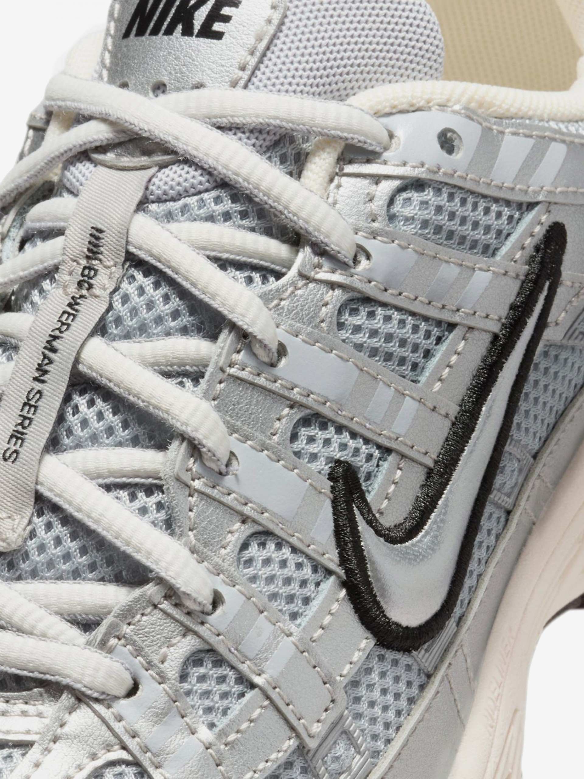 Zapatillas Nike P-6000 Grises y Plateadas Júnior