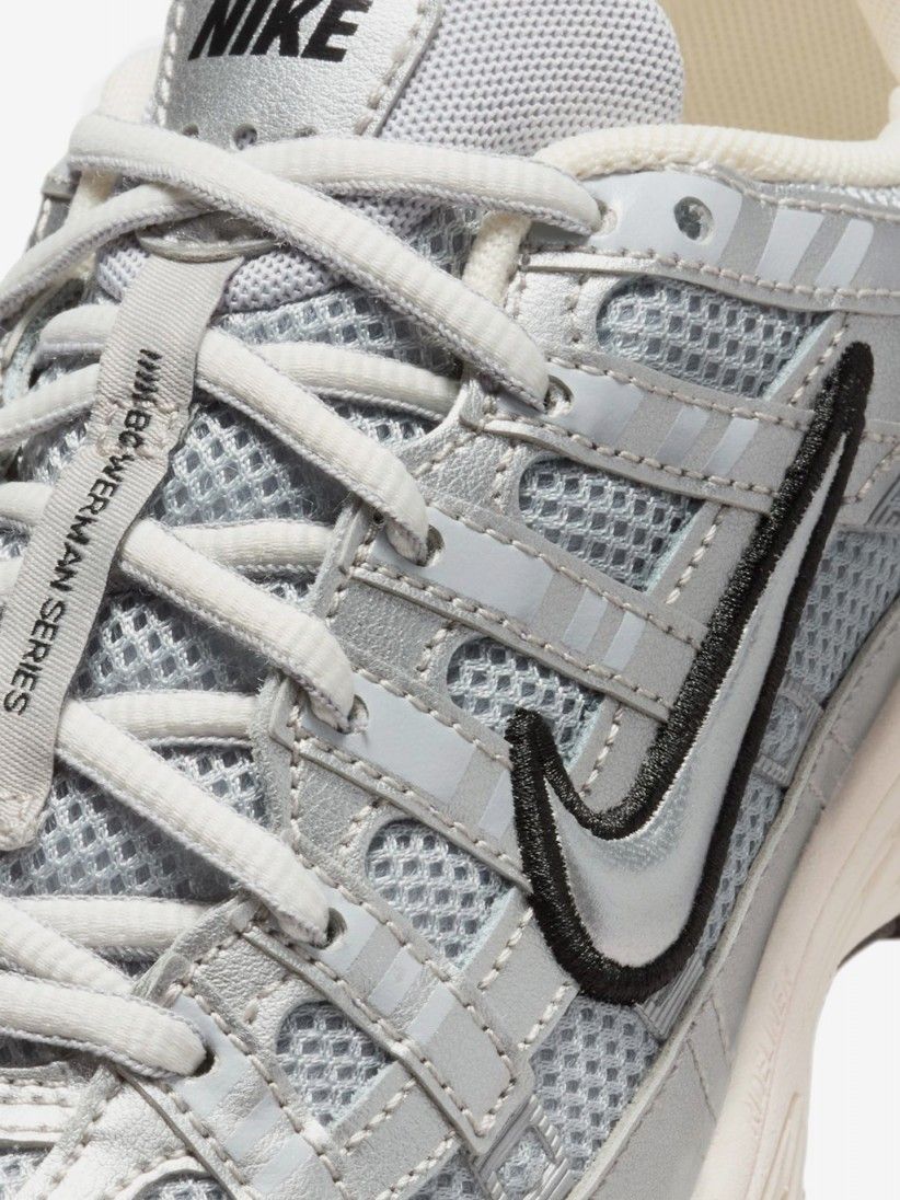 Sapatilhas Nike P-6000 Cinzentas e Prateadas Jnior